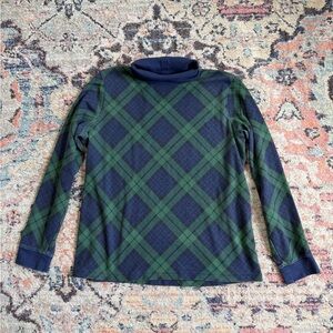 Plaid L.L. Bean Turtleneck